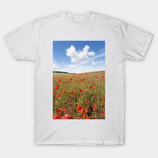 Norfolk Poppy Field T-Shirt